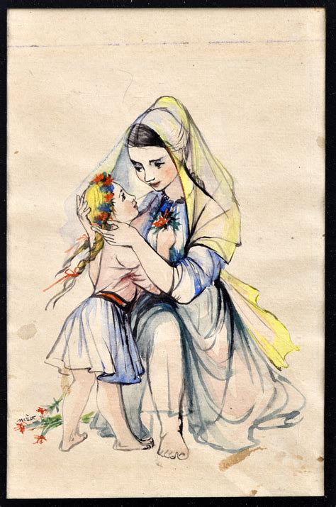 Matka s malým dieťaťom na rukách