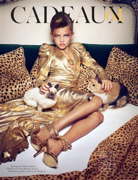 Titulná strana Vogue s Thylane Blondeau