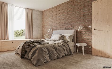 Interiér spálne s útulným kobercom