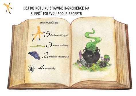 Ilustrácia čarodejnice miešajúcej lektvar