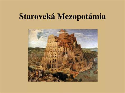 Staroveká Mezopotámia