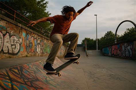 Slovenský skejter s oblečením Thrasher