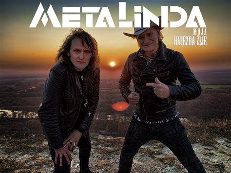 Paľo Drapák s kapelou Metalinda na pódiu