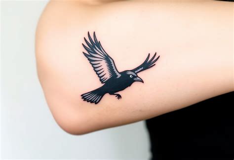 Symbol havrana s otvorenou knihou