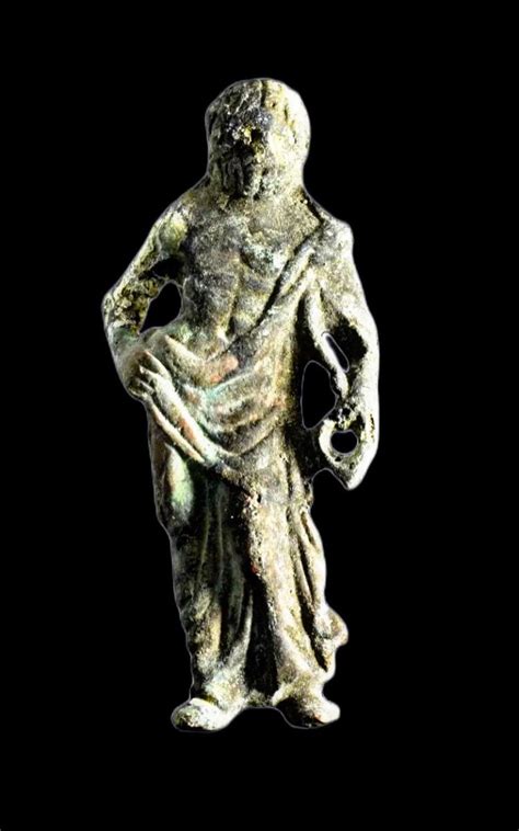 Etruská bronzová soška božstva