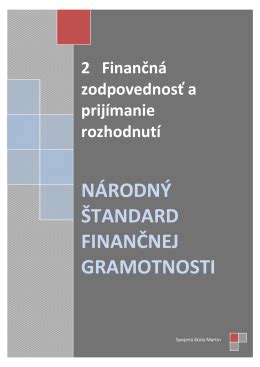 Lev a finančná zodpovednosť
