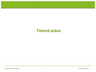 Tímová práca: Strelec a Býk v podnikaní