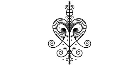 Symbolické zobrazenie Erzulie