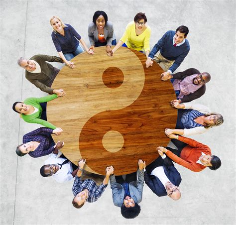 Symbol Yinu a Yangu ako reprezentácia rovnováhy síl