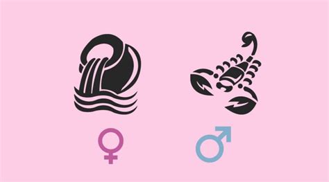 Muž Škorpión a žena Vodnár