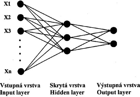 Diagram ľudskej neurónovej siete