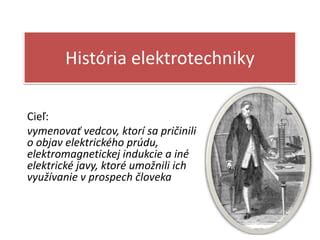História elektrického výboja vo vákuu