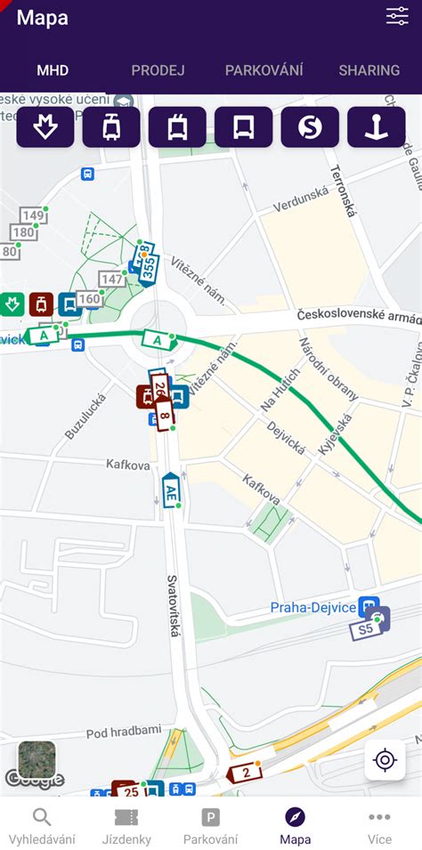 Mapa ukazujúca polohu obchodu v Prievidzi