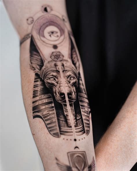 Ilustrácia egyptského boha Besa