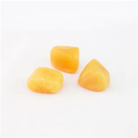 Žltý kalcit kryštály