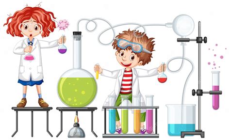 Ilustrácia lekára vykonávajúceho experiment