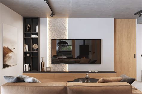 Interiér bytu inšpirovaný Bauhausom