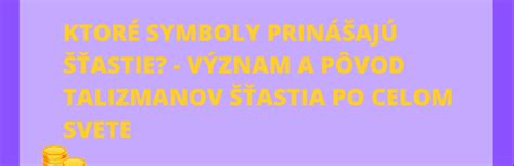 Rôzne symboly talizmanov
