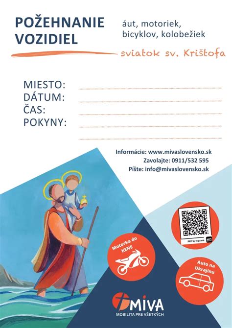 Ilustrácia svätého Krištofa prenášajúceho Ježiša cez rieku