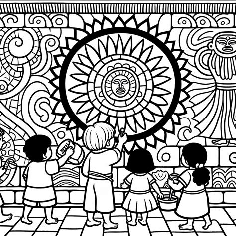 Ilustrácia mandaly so slnkom ako symbolom životnej energie