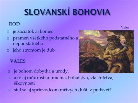 Slovanskí bohovia a prírodné živly
