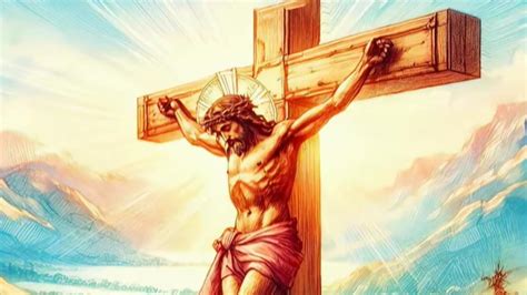 Ilustrácia znázorňujúca Ježiša kladúceho ruky na chorého