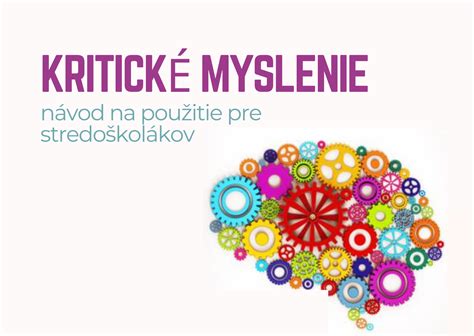 Ilustrácia symbolizujúca kritické myslenie a analýzu informácií