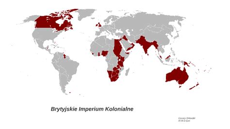 Mapa Britského impéria v jeho najväčšom rozsahu