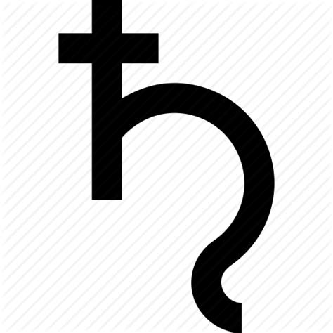 Symbol Saturnu a Luny