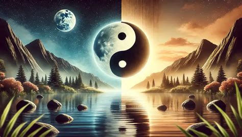 Ilustrácia Feng Shui Yin a Yang symbol