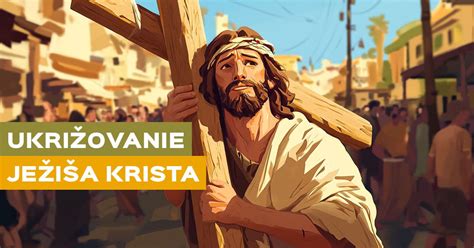 Ilustrácia Ježiša Krista kárajúceho dav