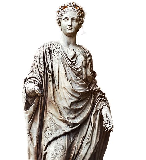 Socha bohyne Demeter