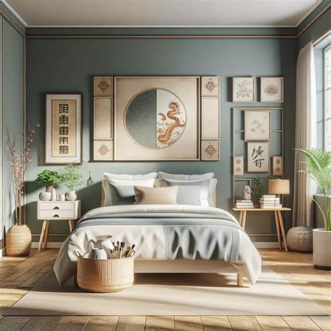 Harmonická spálňa s Feng Shui prvkami