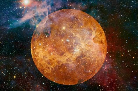 Ilustrácia konjunkcie Venuše a Jupitera