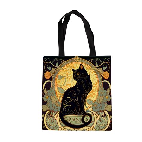 Anglická ilustrácia čiernej mačky ako symbolu šťastia