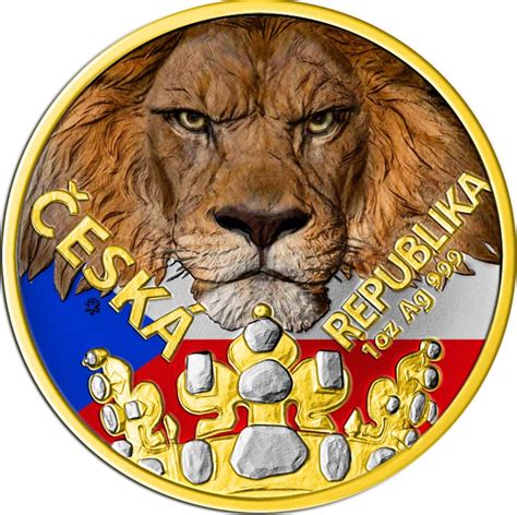 Lev s kráľovskými symbolmi