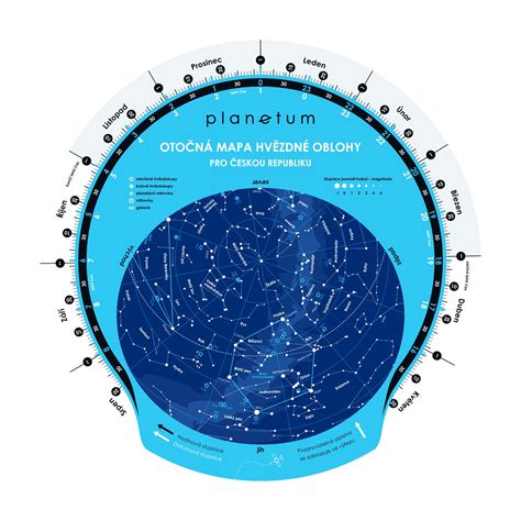Mapa oblohy ukazujúca pozíciu Mesiaca a Saturna