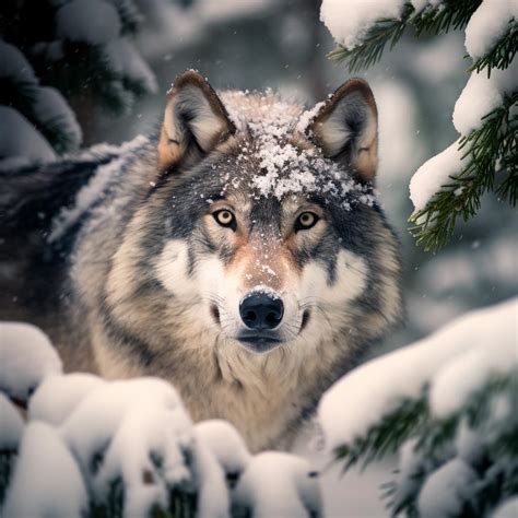 symbolický obraz vlka a kosa