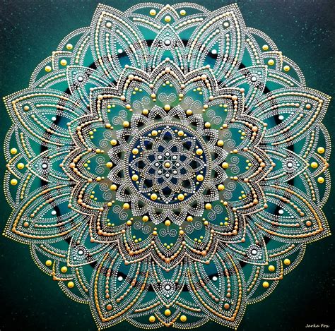 Mandala symbolizujúca harmóniu