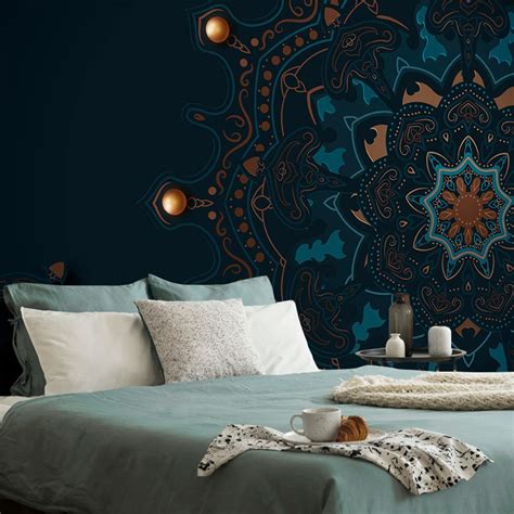 Mandala so zlatými prvkami symbolizujúca hojnosť