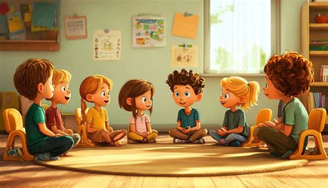 Ilustrácia žien v kruhu