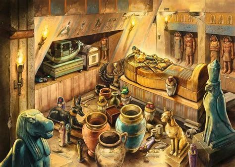 Ilustrácia mumifikácie v starovekom Egypte