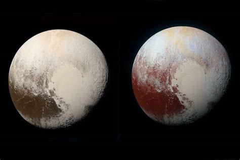 Symbolické zobrazenie planéty Pluto