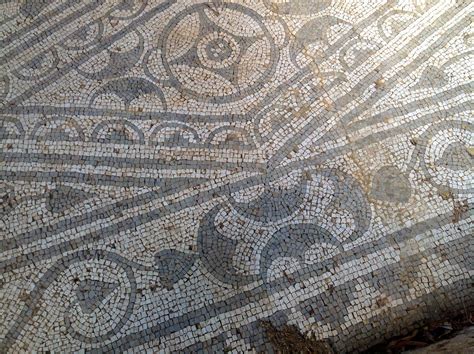 Detail mozaiky z Domu Dionýza v Paphose