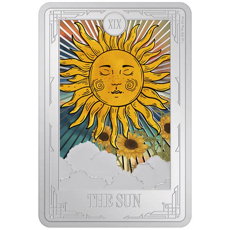 Ilustrácia karty Slnko z tarotovej sady Rider-Waite