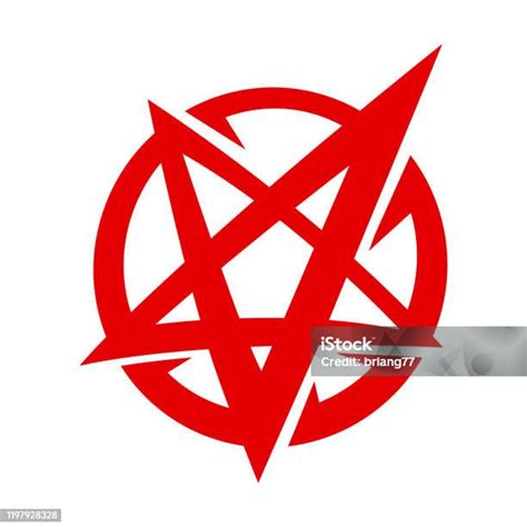 satanský symbol pentagram