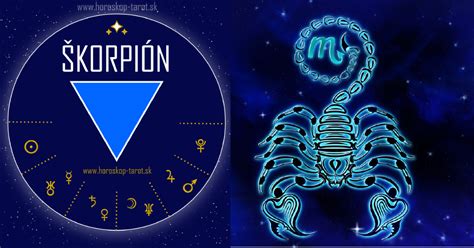 Ilustrácia Škorpióna s prvkami mieru a vnútornej sily