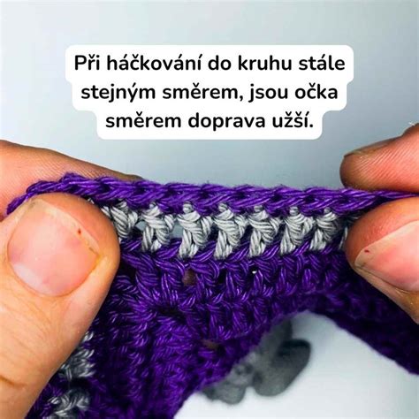 ukážka magického kruhu pri háčkovaní