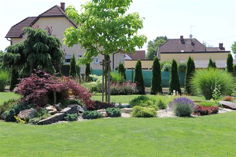 Ilustrácia záhrady s rastlinami