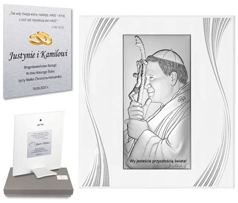 Obraz Jána Pavla II. s veriacimi